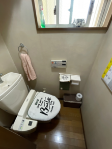 爽やかなグリーンが美しいボタニカル調トイレ 品川区O様邸 爽やかなグリーンが美しいボタニカル調トイレ 品川区O様邸